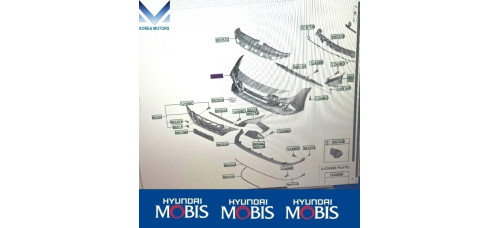 mobis peredniy zadniy bumper hyundai avante cn7 2020-23